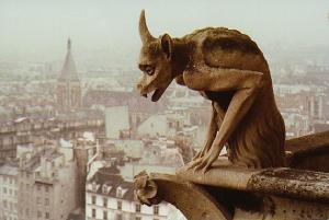 Gargoyle at Notre-Dame